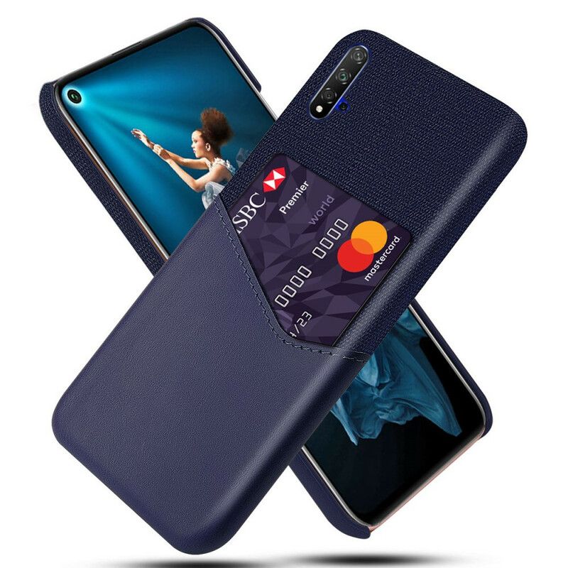Cover Huawei Nova 5T / Honor 20 Ksq Kortholder