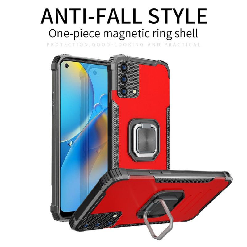 Cover Oppo A74 4G Aftagelig Ringstøtte