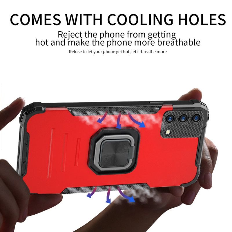 Cover Oppo A74 4G Aftagelig Ringstøtte