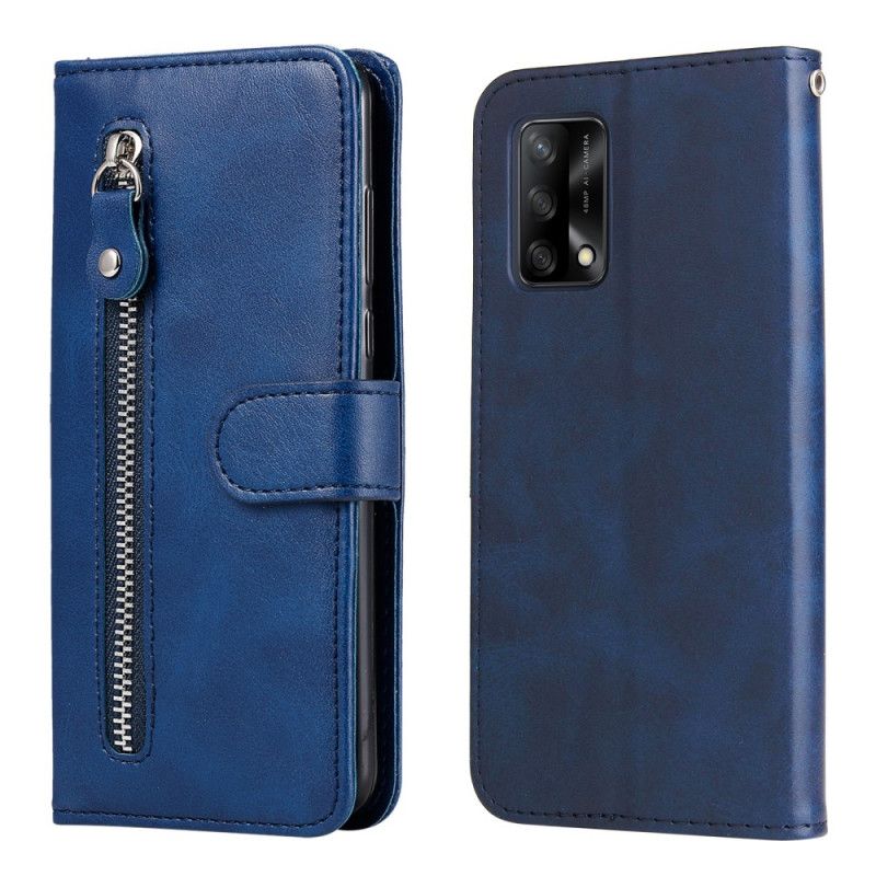 Flip Cover Oppo A74 4G Vintage Pung