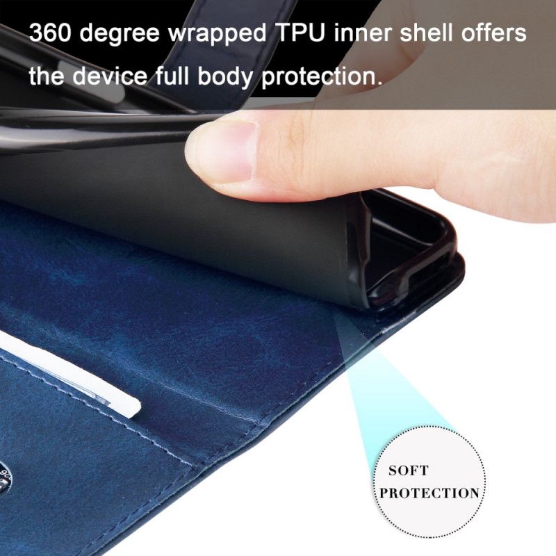Flip Cover Oppo A74 4G Vintage Pung
