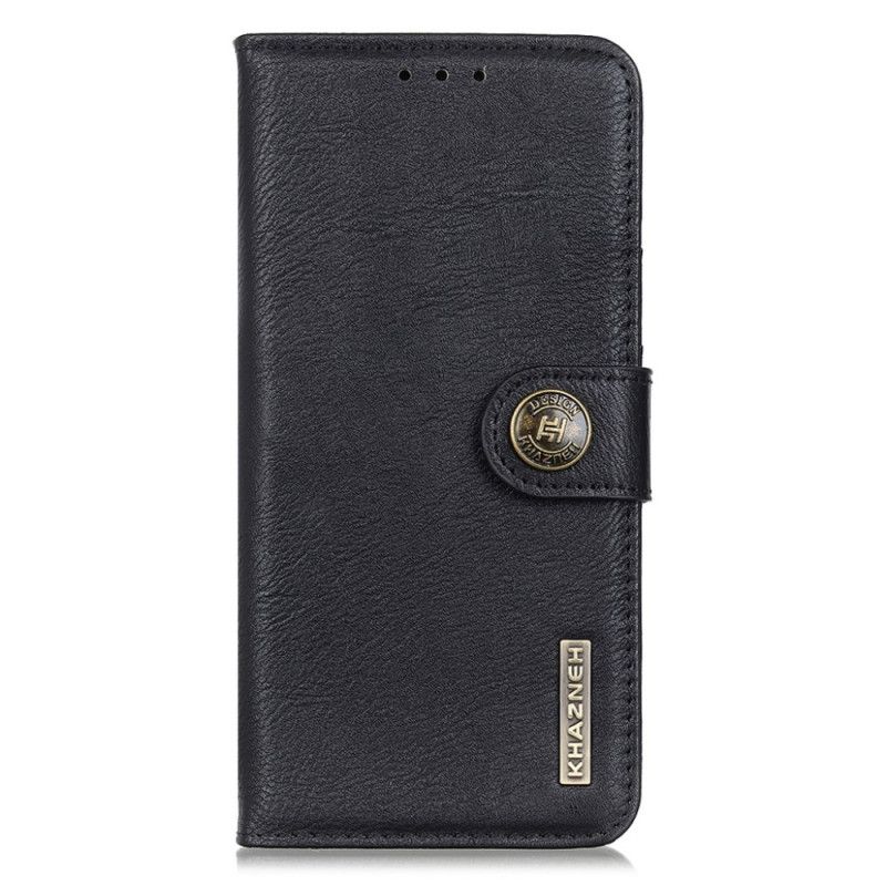 Læder Cover Oppo A74 4G Imiteret Læder Khazneh