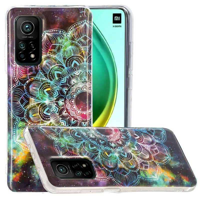 Cover Xiaomi Mi 10T / 10T Pro Fluorescerende Blomsterserie