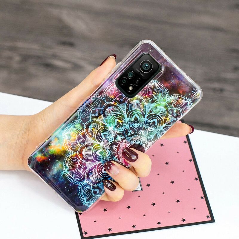 Cover Xiaomi Mi 10T / 10T Pro Fluorescerende Blomsterserie