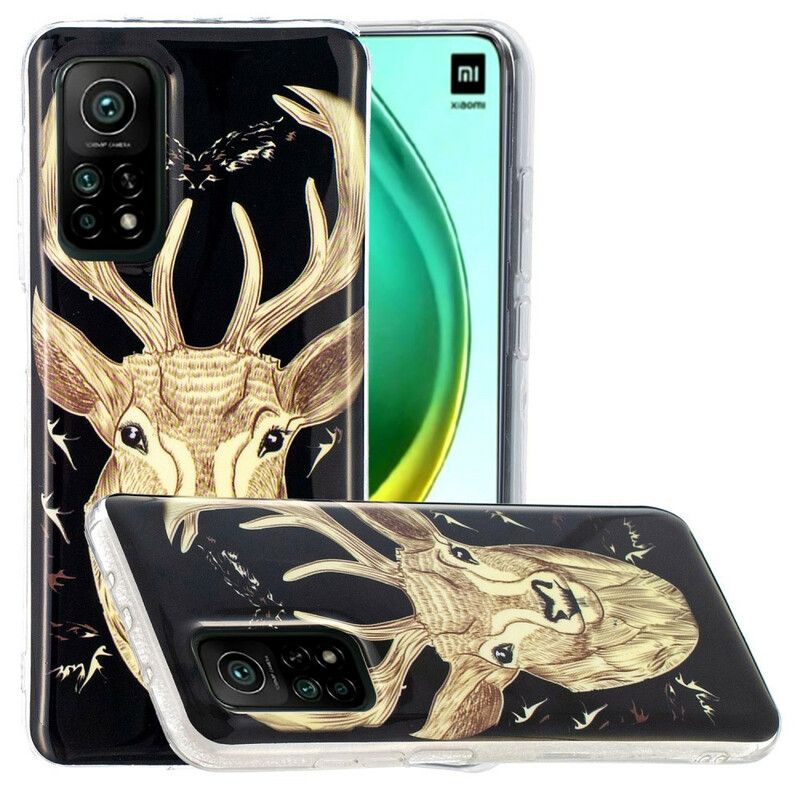 Cover Xiaomi Mi 10T / 10T Pro Fluorescerende Majestic Stag