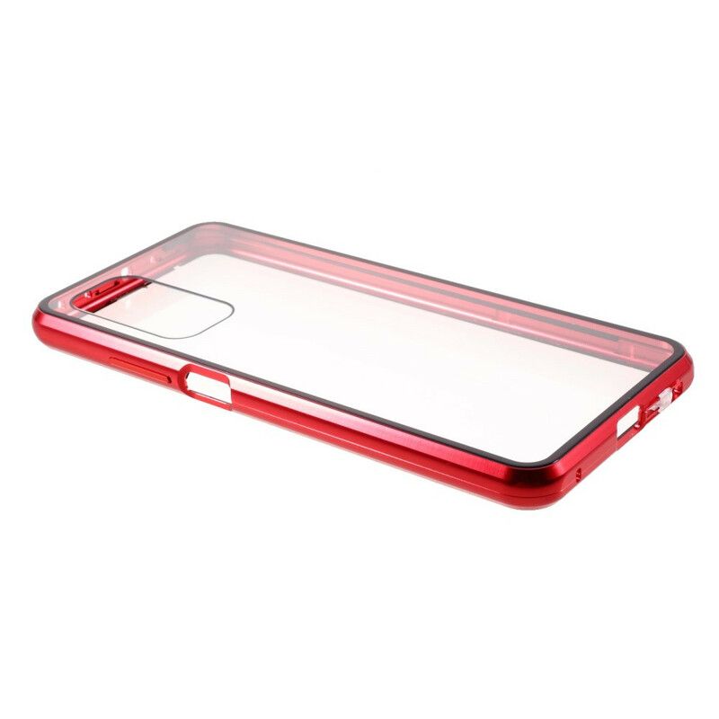 Cover Xiaomi Mi 10T / 10T Pro Hærdet Glas Og Metal Foran Og Bagpå