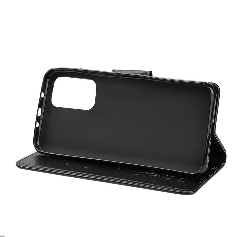 Flip Cover Xiaomi Mi 10T / 10T Pro Asiatiske Sommerfugle Og Blomster