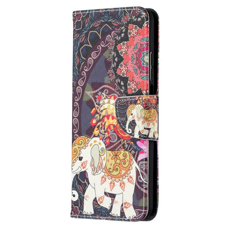 Flip Cover Xiaomi Mi 10T / 10T Pro Indiske Elefanter