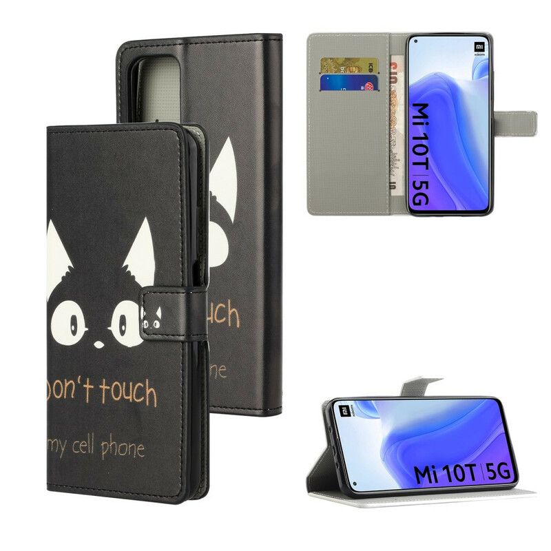 Flip Cover Xiaomi Mi 10T / 10T Pro Rør Ikke Ved Min Mobiltelefon