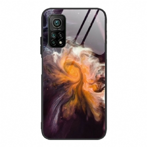 Mobilcover Xiaomi Mi 10T / 10T Pro Marmorfarver Hærdet Glas