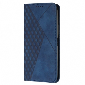Flip Cover iPhone 16 Plus Diamantmønster