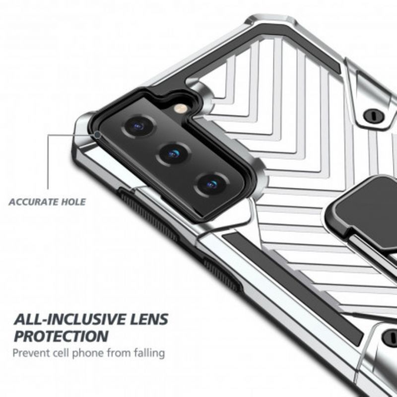 Cover Samsung Galaxy S21 Plus 5G Aftagelig Ringstøtte
