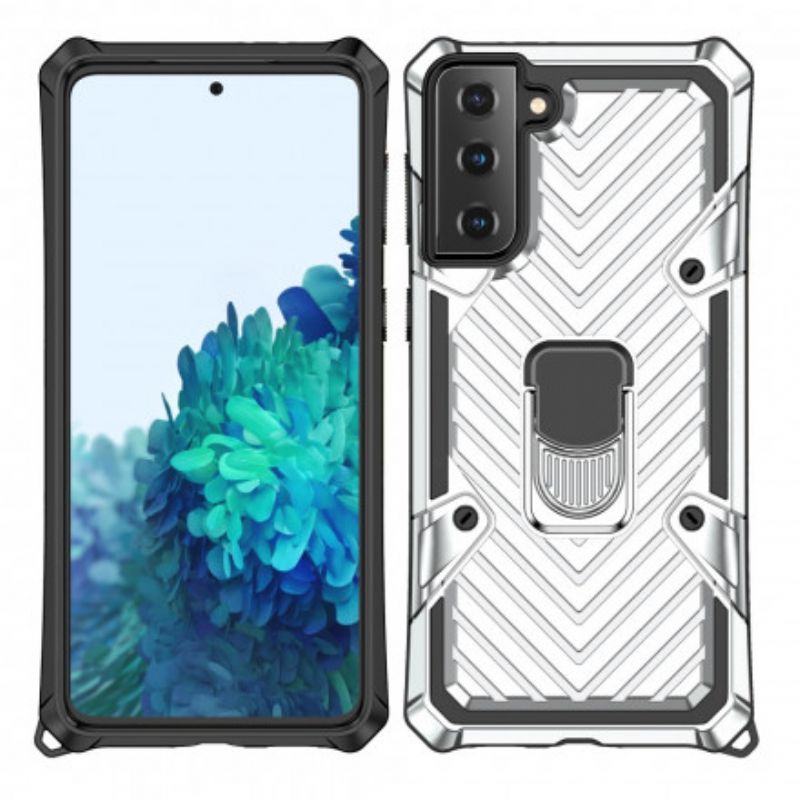 Cover Samsung Galaxy S21 Plus 5G Aftagelig Ringstøtte