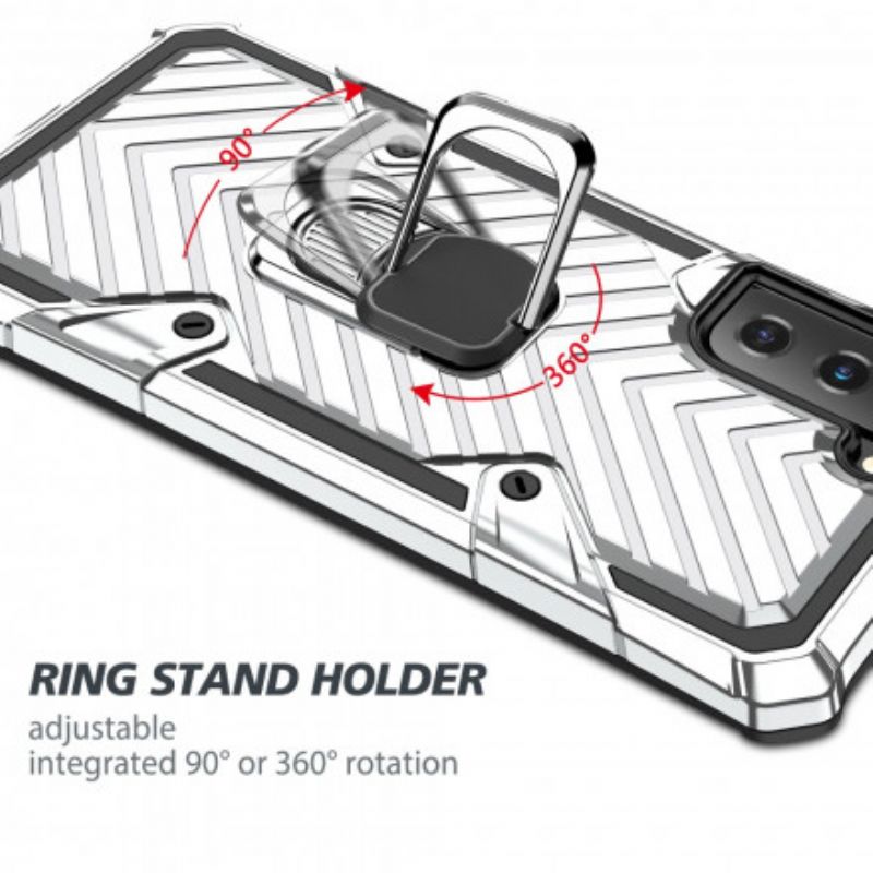 Cover Samsung Galaxy S21 Plus 5G Aftagelig Ringstøtte