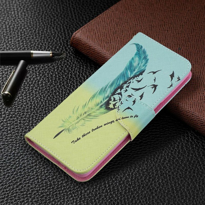 Flip Cover Samsung Galaxy S21 Plus 5G Lær At Flyve