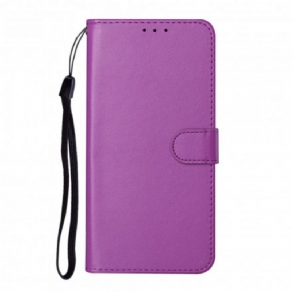 Læder Cover Samsung Galaxy S21 Plus 5G Unikt Design Med Snor