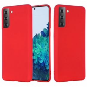 Mobilcover Samsung Galaxy S21 Plus 5G Flydende Silikone Design