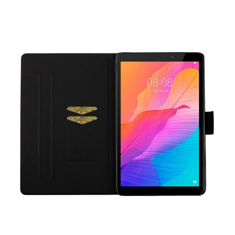 Læder Cover Huawei MatePad T 8 Havfrue Mandala