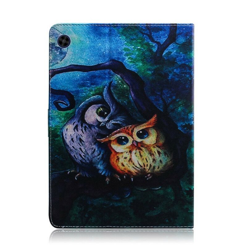 Læder Cover Huawei MatePad T 8 Uglemaleri