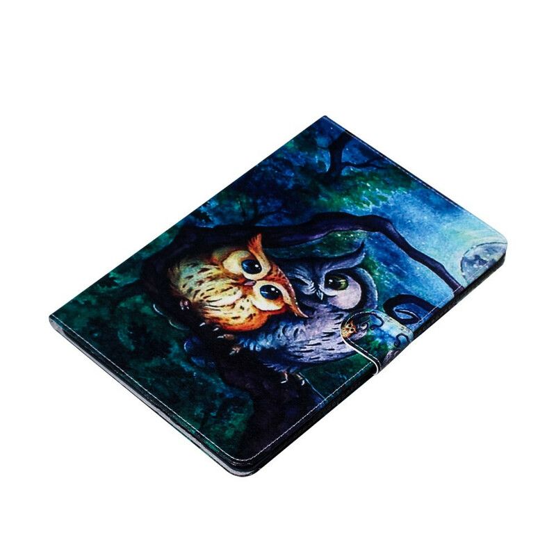 Læder Cover Huawei MatePad T 8 Uglemaleri