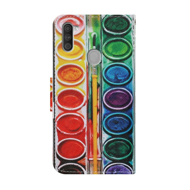 Flip Cover Samsung Galaxy M11 Maleri