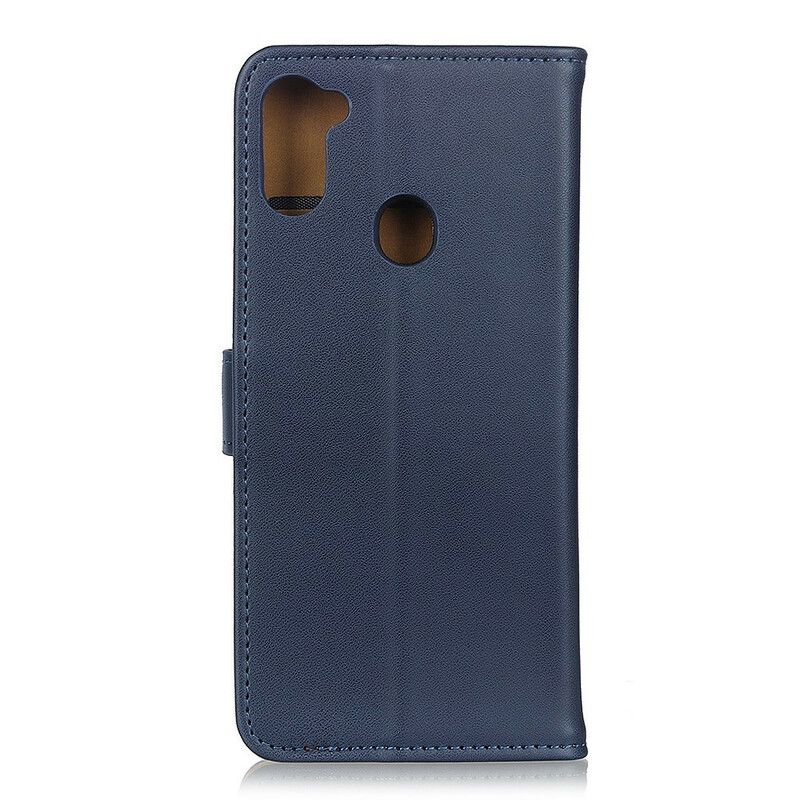 Flip Cover Samsung Galaxy M11 Simpelt Kunstlæder