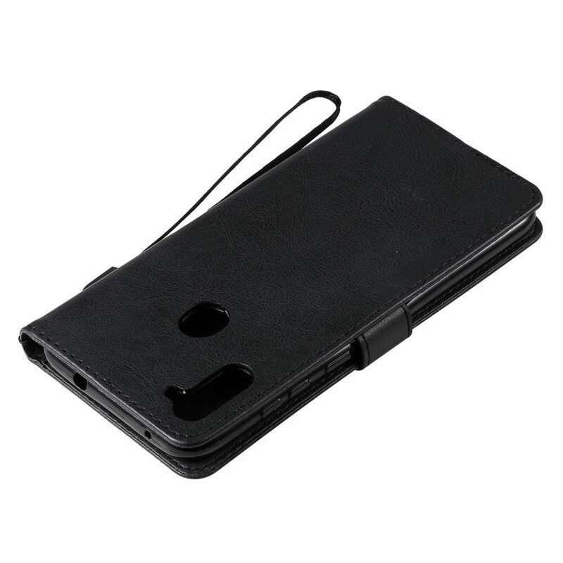 Læder Cover Samsung Galaxy M11 Standard Kunstlæder