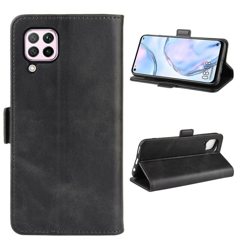 Flip Cover Huawei P40 Lite Læder Cover Dobbeltklap