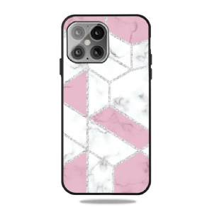 Cover iPhone 13 Pro Glitrer Marmor