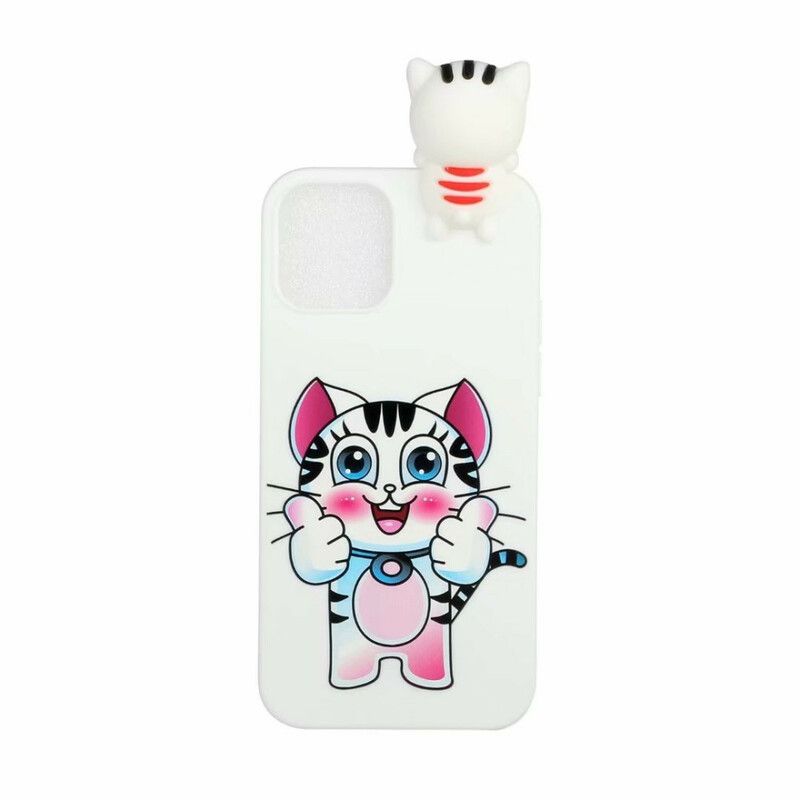 Cover iPhone 13 Pro Sjov Kat 3d