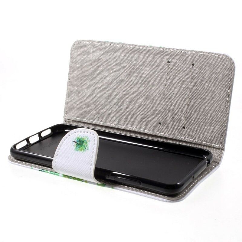 Flip Cover Huawei P20 Blomstrende Træ