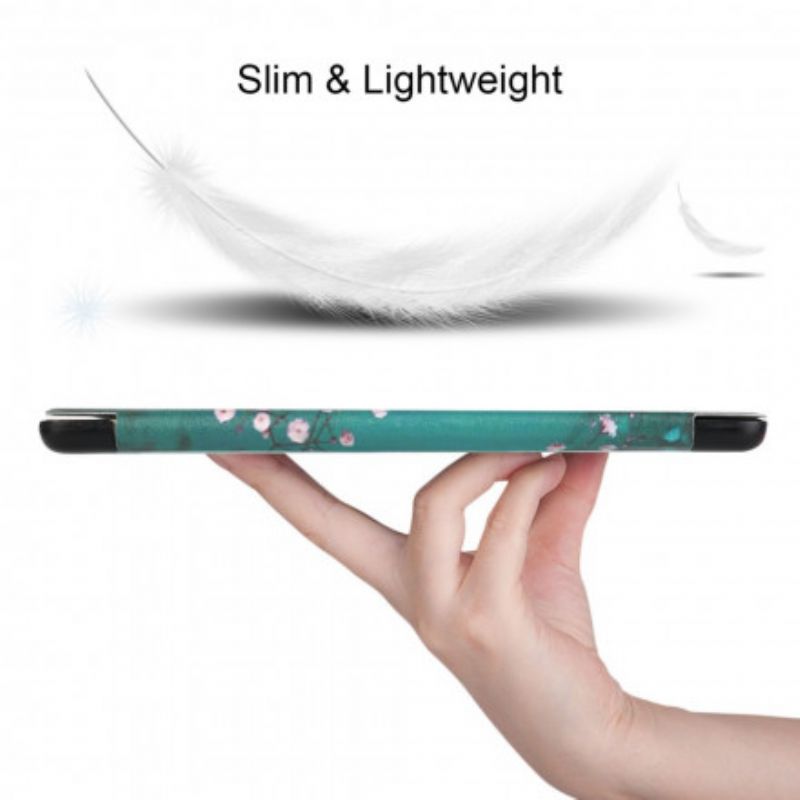 Cover iPad Mini 6 (2021) Floral Imiteret Læder