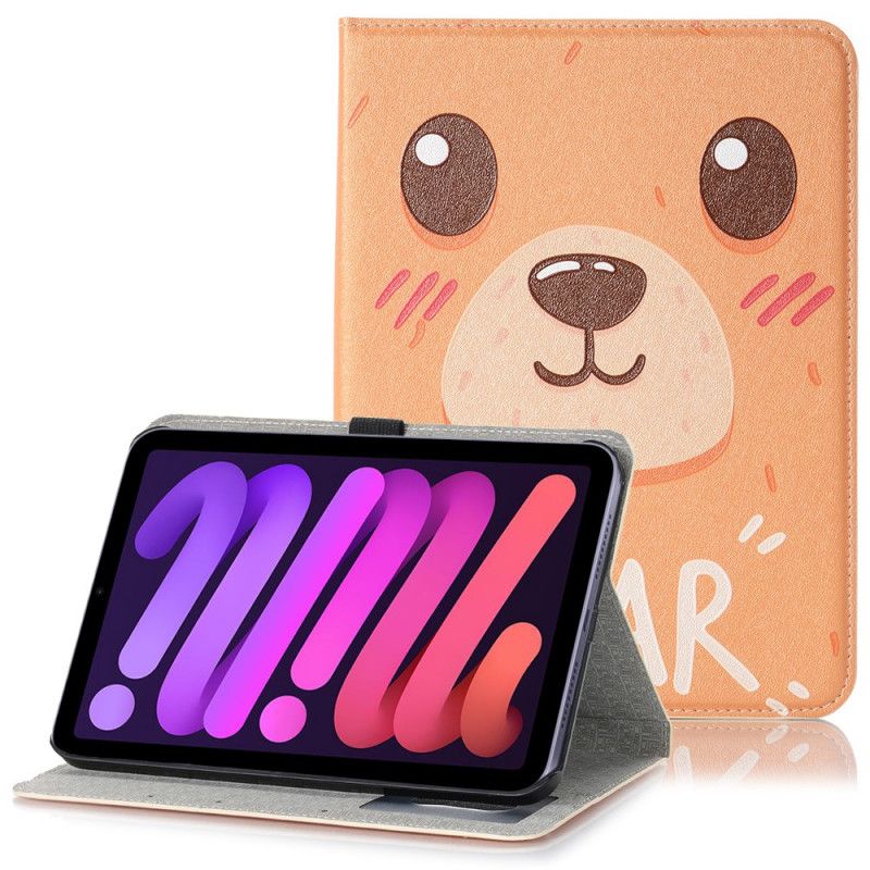 Etui iPad Mini 6 (2021) Tegnefilm Bjørn