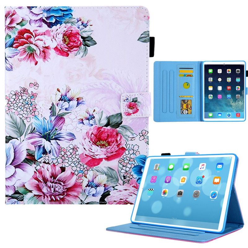 Flip Cover iPad Mini 6 (2021) Blomsterdesign