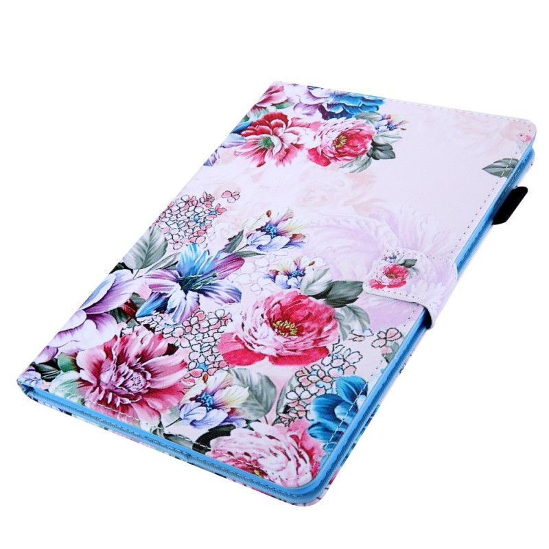 Flip Cover iPad Mini 6 (2021) Blomsterdesign