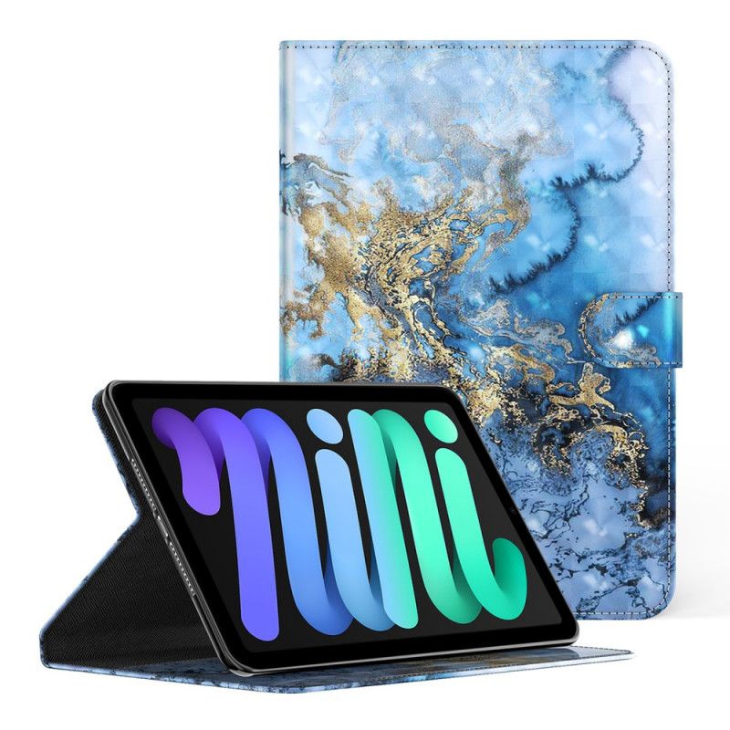 Flip Cover iPad Mini 6 (2021) Lys Pletmarmor