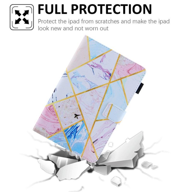 Flip Cover iPad Mini 6 (2021) Marmorgeometri