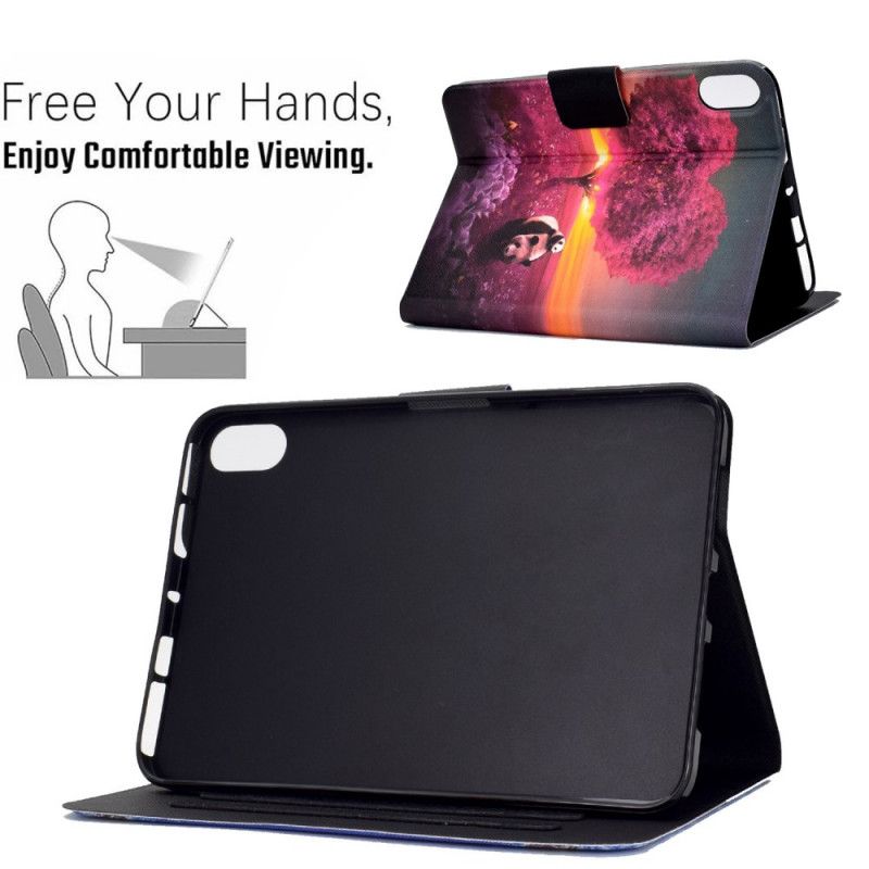 Flip Cover iPad Mini 6 (2021) Pandahjerte