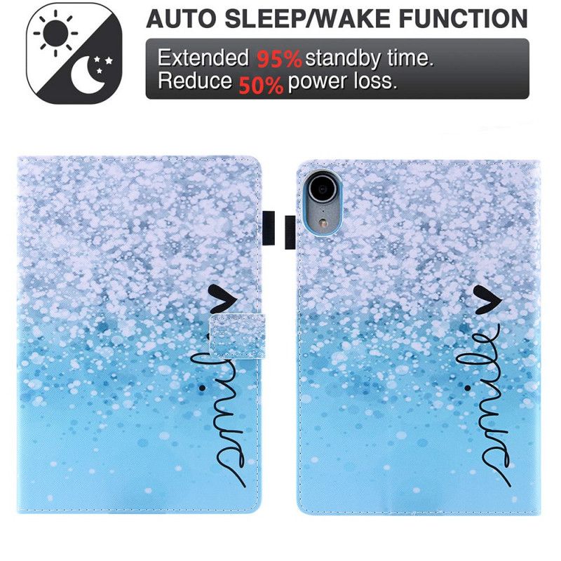 Flip Cover iPad Mini 6 (2021) Smilglitter