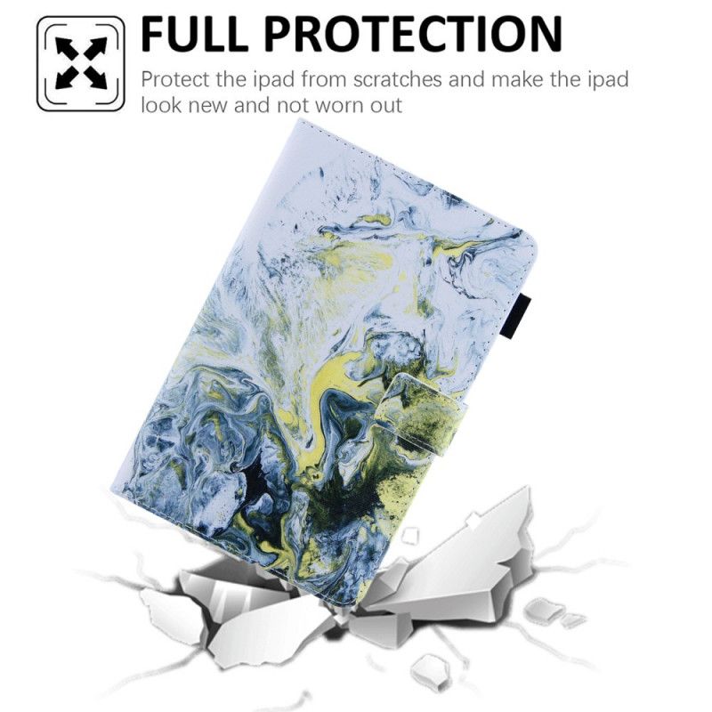 Læder Cover iPad Mini 6 (2021) Abstrakt Stil
