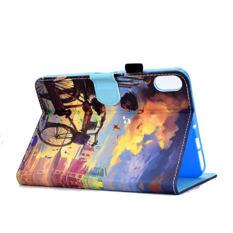 Læder Cover iPad Mini 6 (2021) Cykel Art