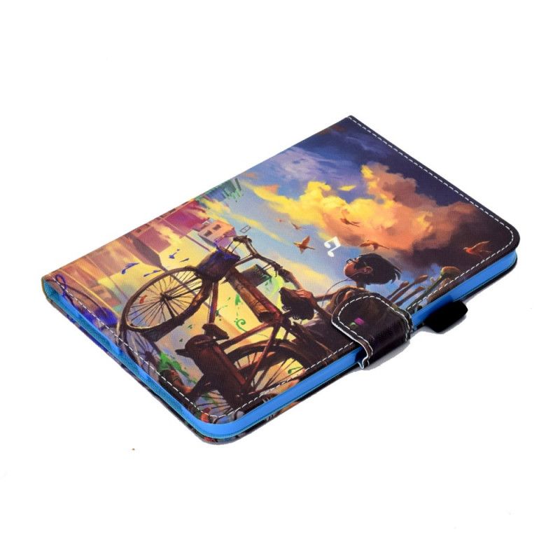 Læder Cover iPad Mini 6 (2021) Cykel Art