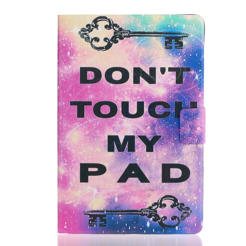 Læder Cover iPad Mini 6 (2021) Rør Ikke Ved Min Pude
