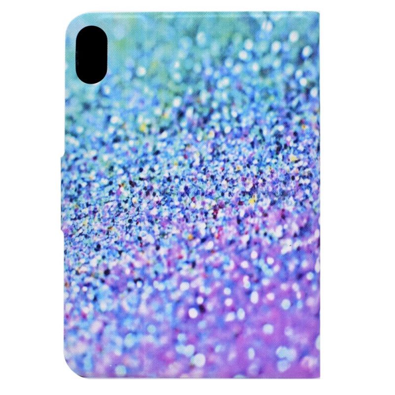 Læder Cover iPad Mini 6 (2021) Skinnende Pailletter