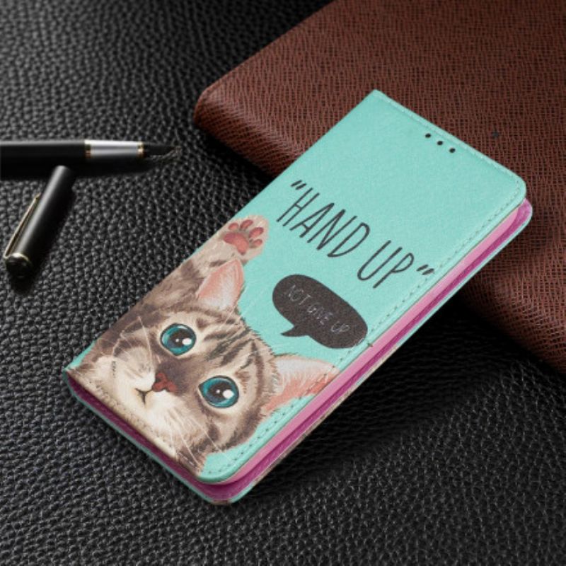 Cover iPhone 11 Flip Cover Hånd Op