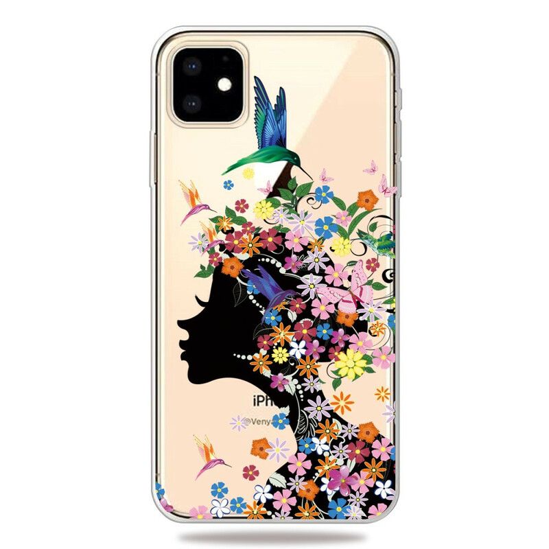 Cover iPhone 11 Smukt Blomsterhoved