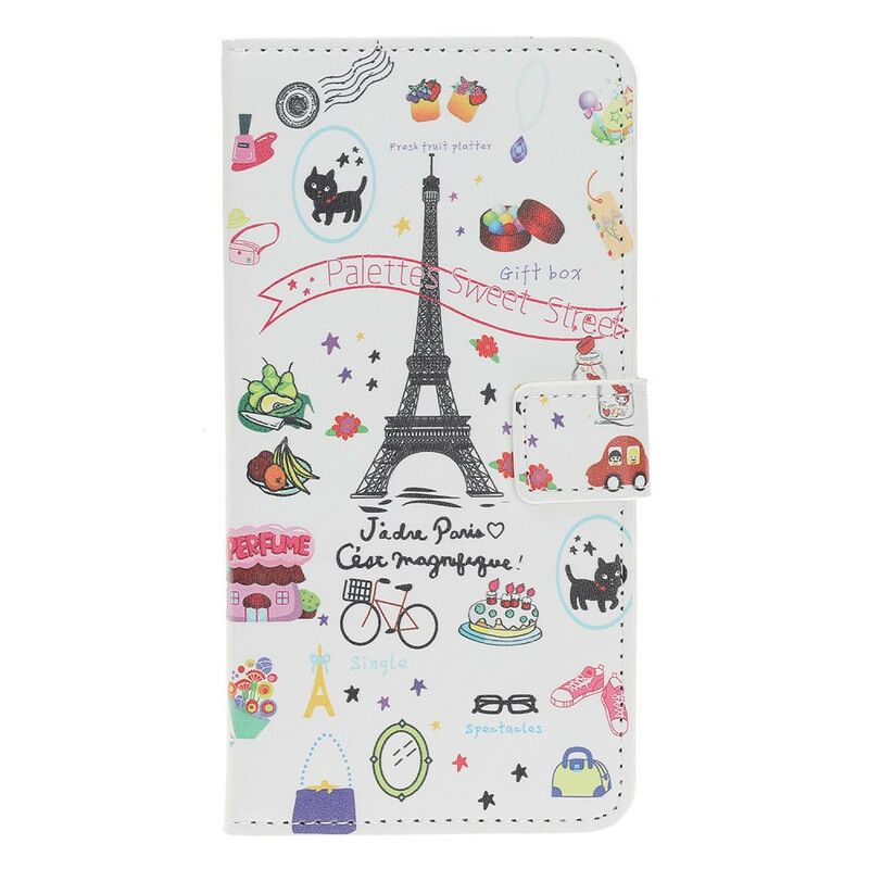 Flip Cover iPhone 11 Jeg Elsker Paris