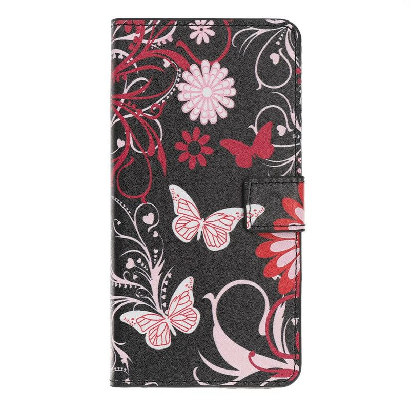 Flip Cover iPhone 11 Sindssyge Sommerfugle