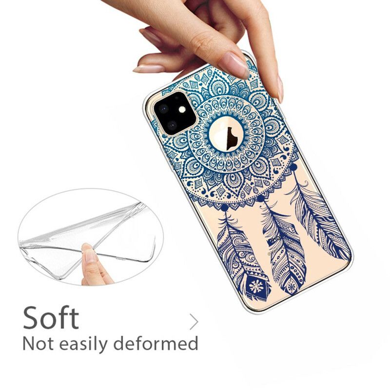 Mobilcover iPhone 11 Unik Blomstermandala