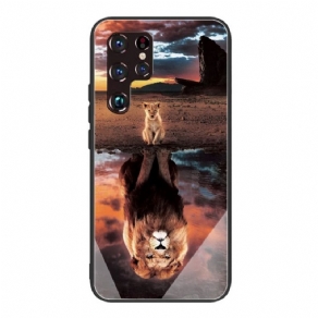 Cover Samsung Galaxy S22 Ultra 5G Cub Dream Hærdet Glas